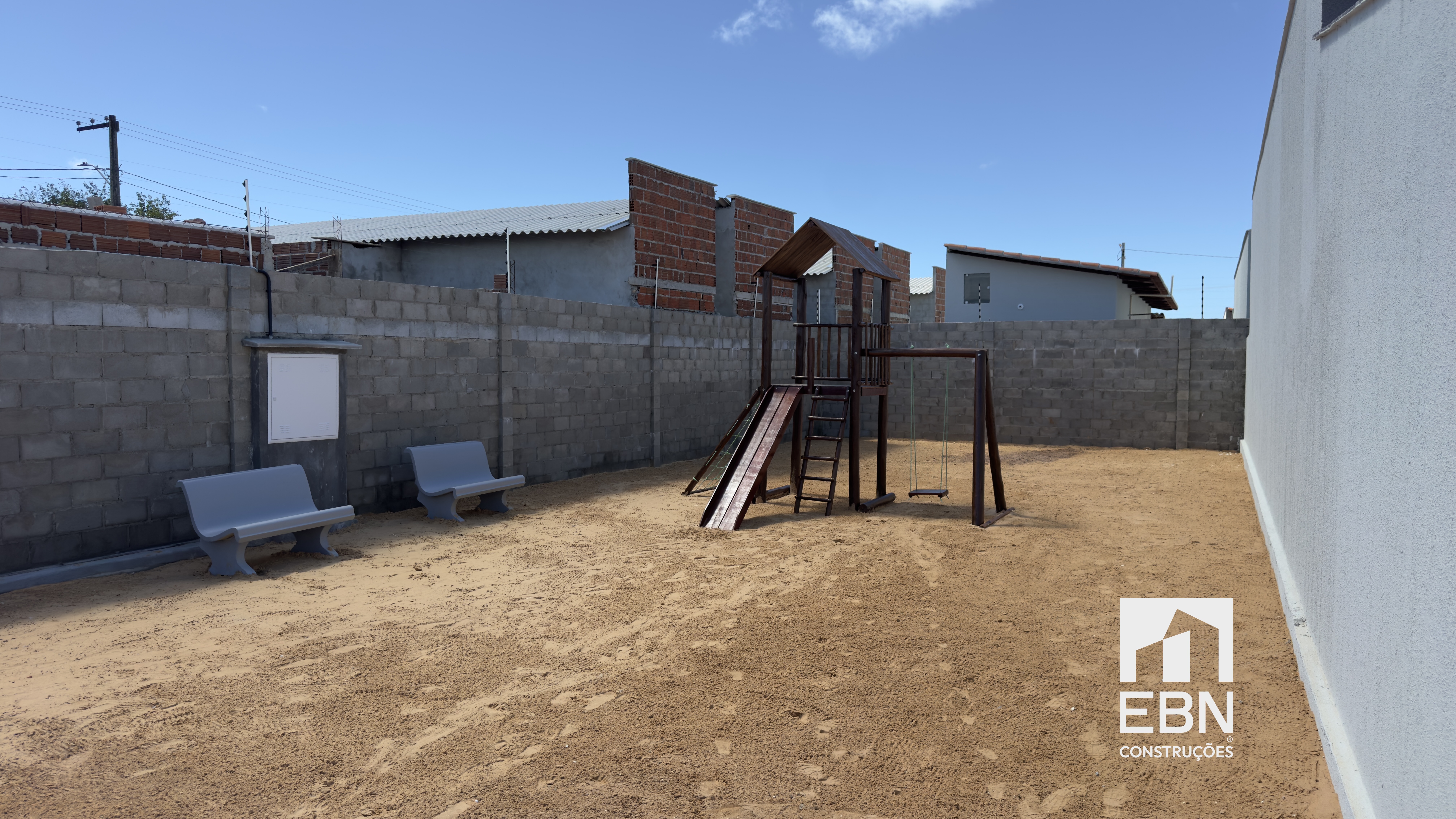 Parquinho infantil do Residencial Caminho do Mar em Extremoz